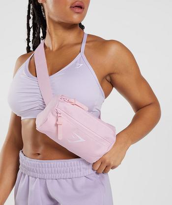 Plecaki Akcesoria Gymshark Sharkhead Cross Body Różowe | PL 4159DFM